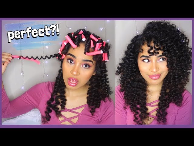 PERFECT CURLS WITH FLEXI RODS - AN EASY NATURAL HAIR TUTORIAL BY LANASUMMER  - thptnganamst.edu.vn