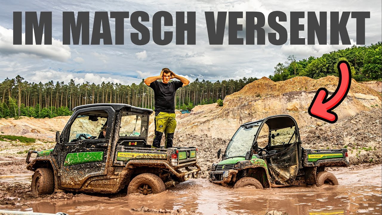 Komplett VERSENKT!🔥 - mit ATV's in Sandgrube | AgrarNils