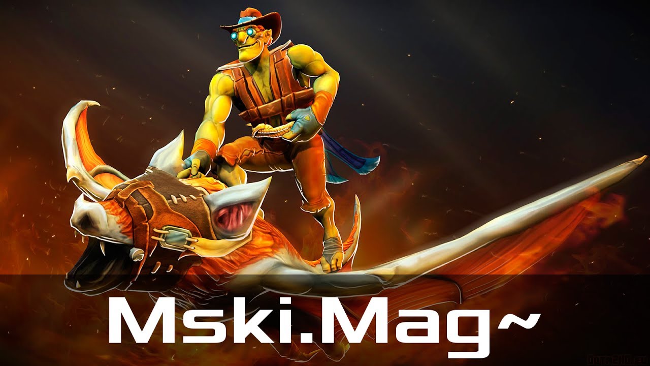 Mski.Mag~ - Batrider, Off Lane (Jul 22, 2017) | Dota 2 patch 7.06 gameplay