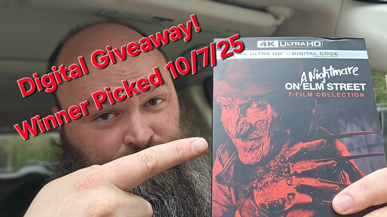 NIghtmare On Elm Street 7 Film Collection 4K Unboxing + Digital Code Giveaway on 10/7/25