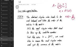 (ALA27) Applications Of The SVD (Part 2/3) - Low-Rank Approximations