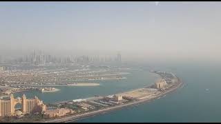 Palm Jumeirah view from Helicopter
