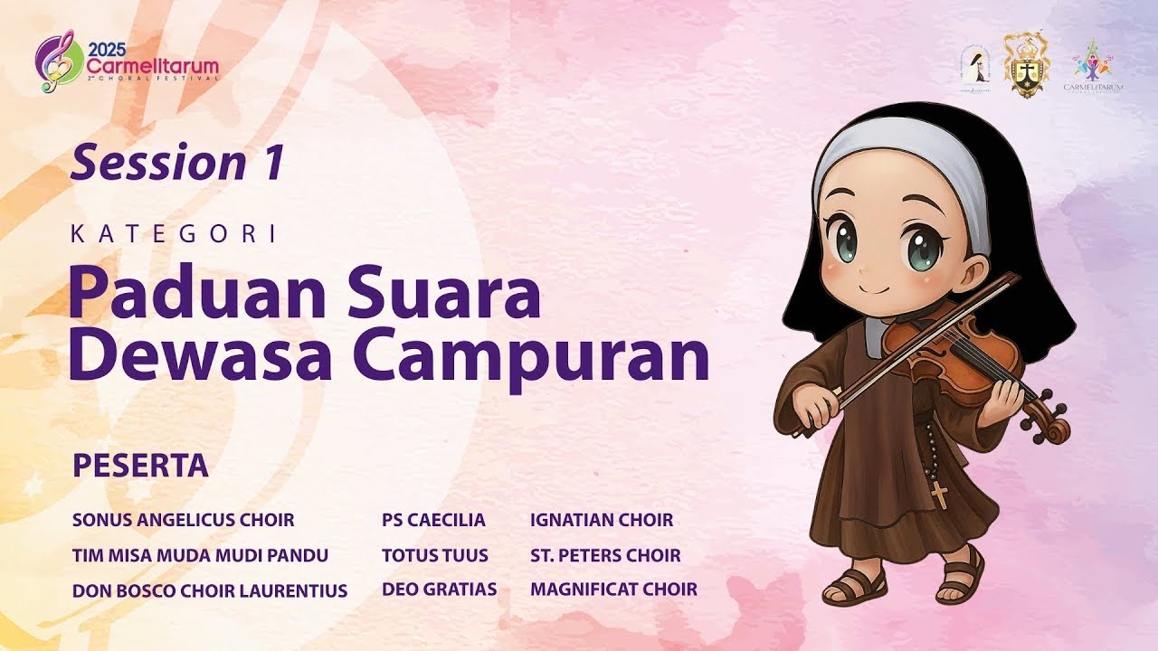 PSDC (Paduan Suara Dewasa Campuran) - 4 Oktober 2025 | 2025 Carmelitarum 2nd Choral Festival