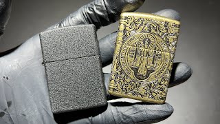 Zippo Lighters ยม John Constantine Tactical Black ไฟแชคคลาสสคทไมมวนตาย ขายทวโลก