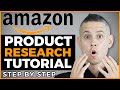 COMPLETE Amazon FBA Product Research Step by Step Tutorial!