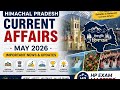 Himachal Pradesh Current Affairs May 2026 | HPSSC | HPSC | HP EXAM MASTERS