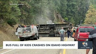 Idaho State Police still investigating school bus crash on Highway 55 in Meridian