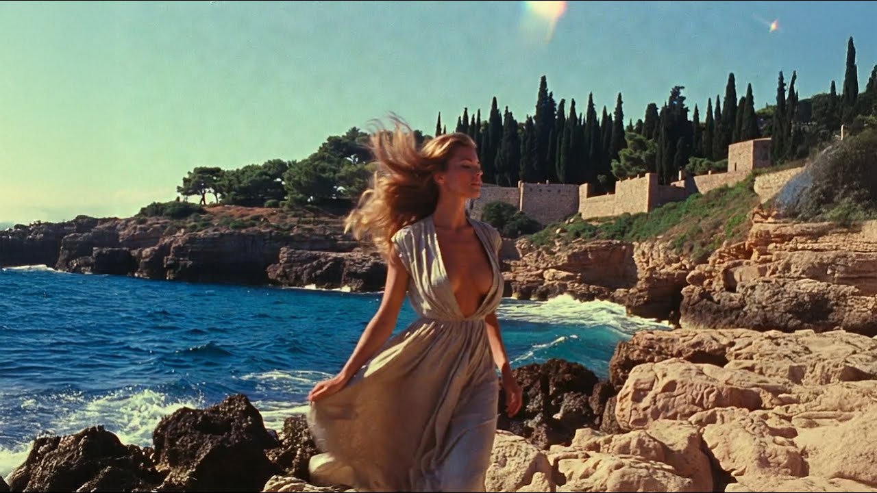 🌙 Dove Sei, Amore Mio ❤️ | 1960s Italian Romantic Song | Sicilian Coastal Love Ballad (Music Video)