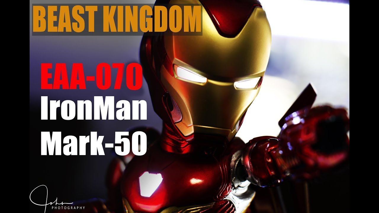 UNBOXING | Beast Kingdom IRON MAN Egg Attack MARK L.... EAA-070