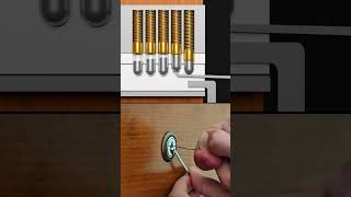 Pin Tumbler Lock Picking Mechanism