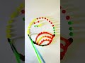 💦🌈🖌️satisfied water colour mixing art drawing 💦🌈🖌️#satisfying #viral #youtubeshorts #video