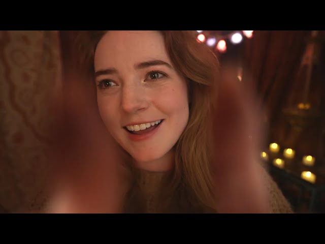 ASMR Tingly Kisses & Lens Tapping (whispered rambles)