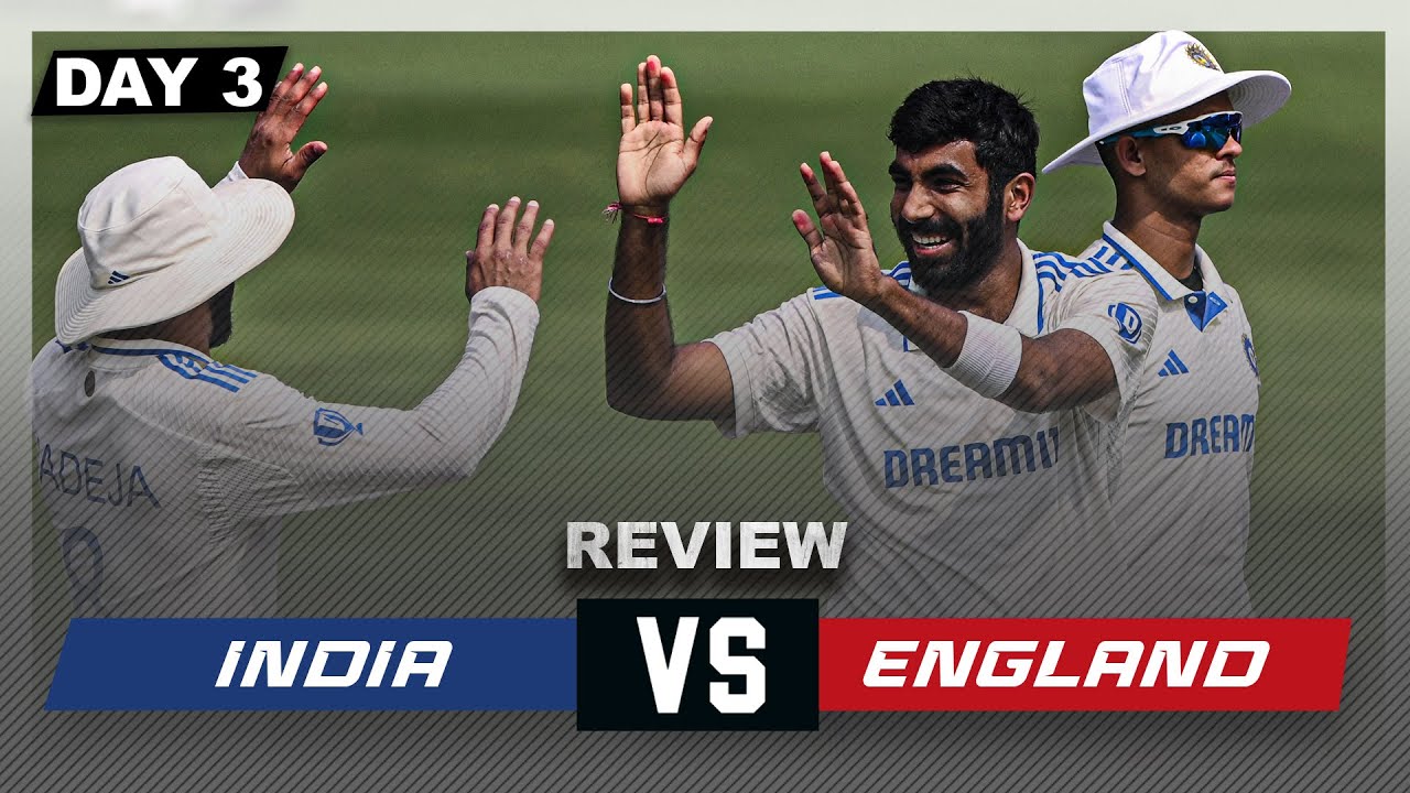 🔴LIVE🔴 | India vs England | 1st Test, Day 3 | Review