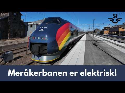 4K | Historisk tur med BM73 på Meråkerbanen! | Norway to Sweden on SJ's Tilting High-Speed Train!
