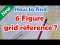 6 figure grid reference in a Toposheet | ICSE Class X Geography 2020