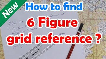 6 figure grid reference in a Toposheet | ICSE Class X Geography