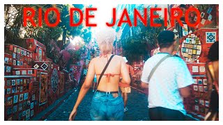 Selaron Steps Lapa District-Rio De Janeiro Brazil-March 2023