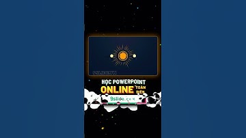 "Đẳng cấp Vũ trụ" của thiết kế Intro sáng tạo bằng Hiệu ứng Animation #PowerPoint là đây 😎