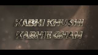 21 Years Of Kabhi Khushi Kabhie Gham | K3G | Shah Rukh Khan , Hrithik Roshan, Amitabh,Kareena,Kajol