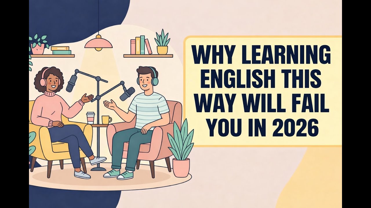 Why Learning English this way will Fail you in 2026|English Podcast