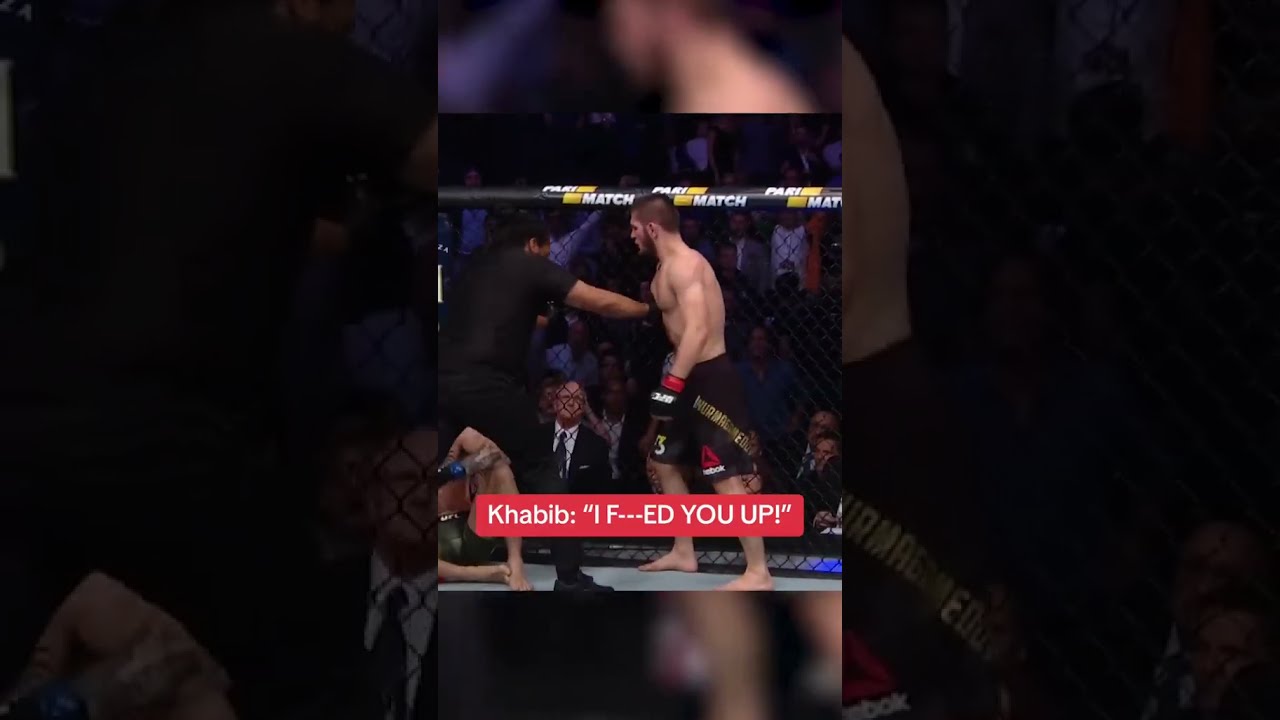 UFC Released Audio From When Khabib Beat Conor Via 