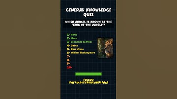 General Knowledge Quiz - See if you can get the last one #generalknowledge #quiz #shorts