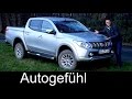 Mitsubishi L200 FULL REVIEW test driven all-new 2016 Triton Series 5 neuer Pickup onroad offroad