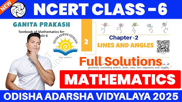 Lines And Angle Class 6 Math Chapter 2|NCERT Class6 Math Chapter 2|OAV Class6 Math Chapter2 Sulution