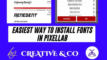Easiest Way to Add Fonts to PixelLab in 2025! [No Root]