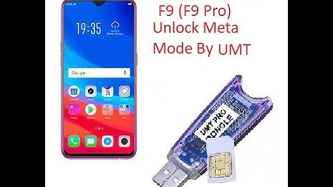 OPPO CPH1823  F9 (F9 Pro)  Unlock By UMT Mete Mode  । RiNijam