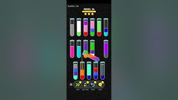 color water sort 3D level 518