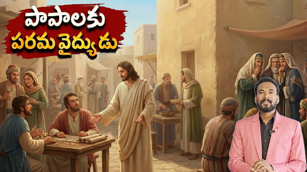 పాపాలకు పరమ వైద్యుడు || లూకా సువార్త - 5 || Pastor JOHN PAUL #biblestudy #luke #pastorjohnpaul