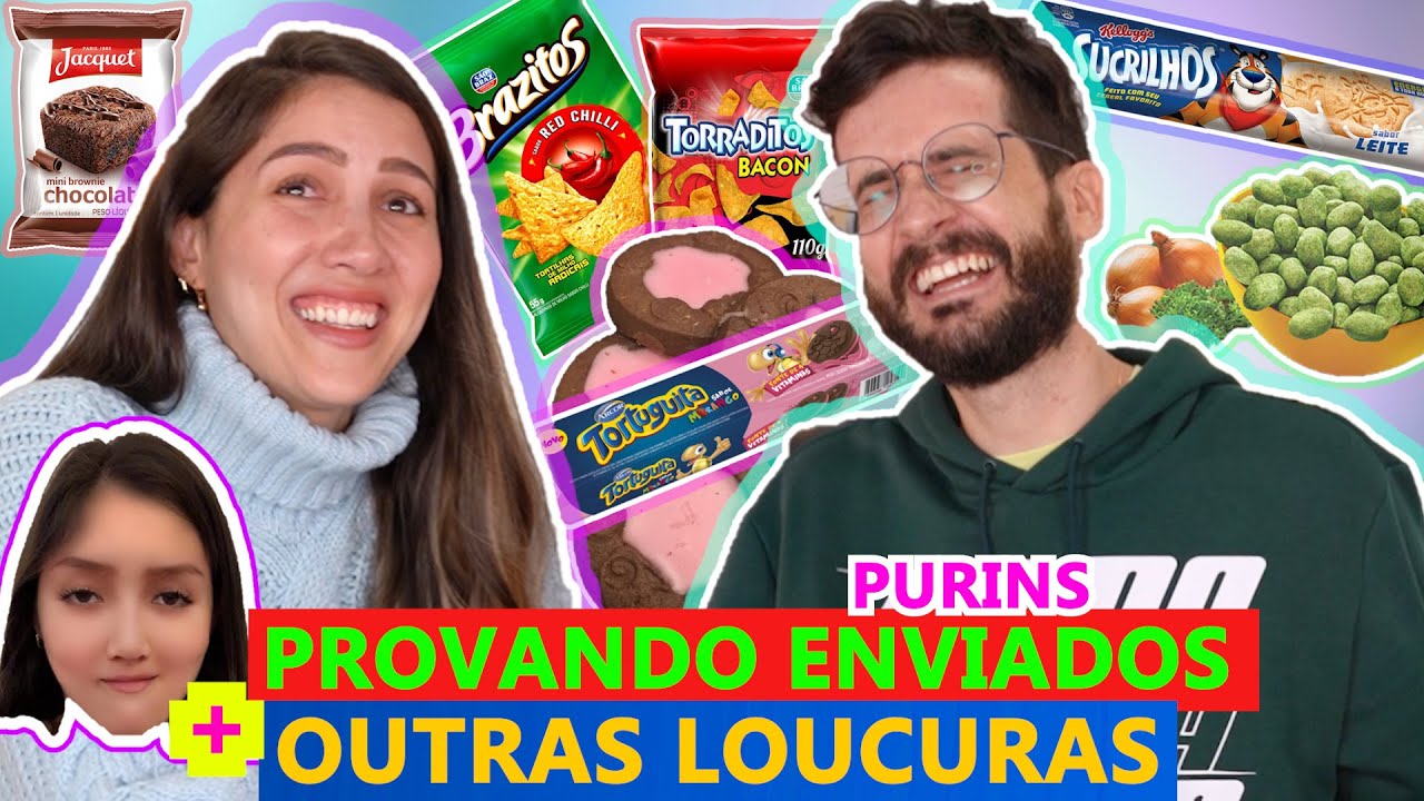 PROVANDO COMIDAS dos SEGUIDORES | BROWNIE, os melhores SALGADINHOS e outras DELÍCIAS