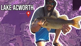 Lake Acworth  My First Time | Lake Breakdown and Fishing