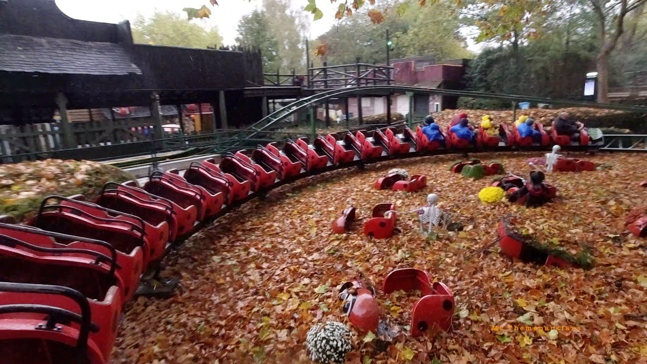 Halloween in Bellewaerde park 2022 Laatste rit op de keverbaan. :)
