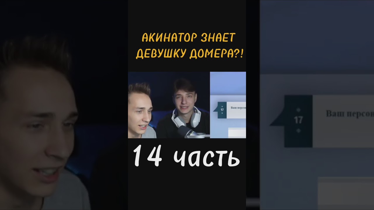 ZENY | АКИНАТОР ЗНАЕТ ДЕВУШКУ ДОМЕРА?! (14 часть) 