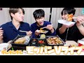 キム三兄弟のモッパンライブ🍖 (feat.ヨンハ ソカ)｜WEi 日本語字幕 위아이