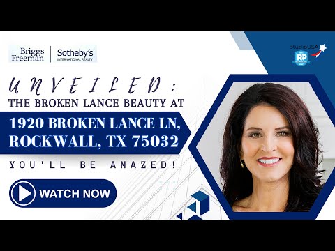 1920 Broken Lance Ln, Rockwall, TX home video tour