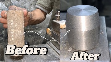 How to make tail stock cup amazing technique hi class lathe machine #technology #hardwork
