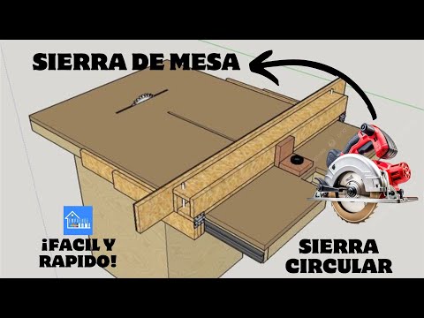 🎬 Video relacionado con mesas de corte para madera