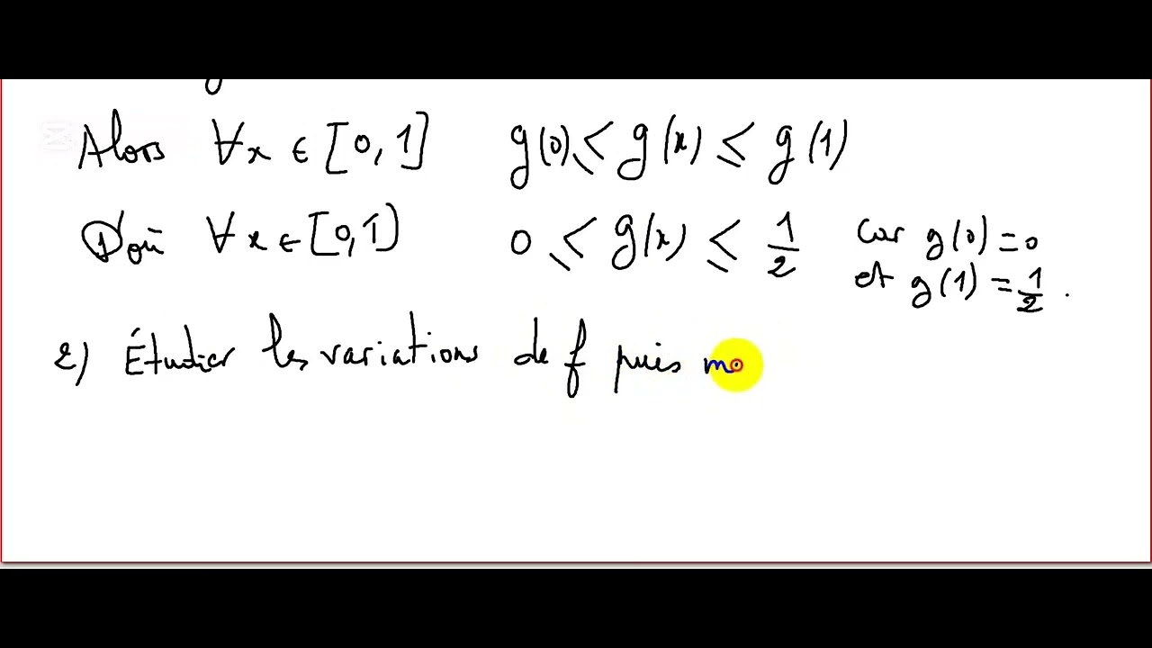 Exercice suite fonction