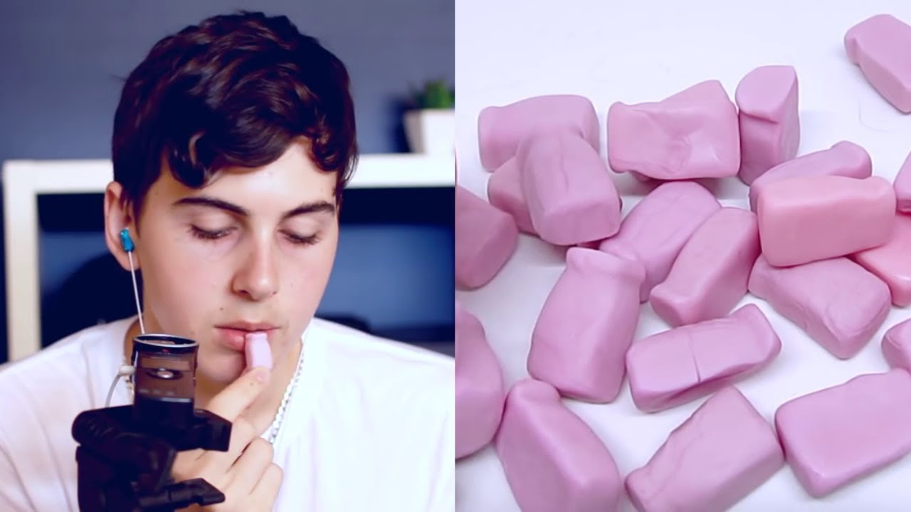 ASMR Raspberry Thickshakes ♡ Valentines Day Kissing - YouTube