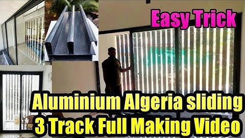 Aluminium Algeria sliding window 3 Track Full Making Video Malayalam Ep# 134