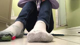 Giantess Sock Play Reference (Raw Footage)