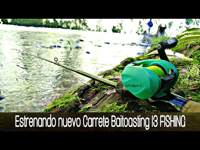 Estrenando nuevo Carrete Baitcasting 13 FISHING // SUR DE CHILE //Region de  los Ríos 