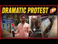 Youth Walks Into BDO Office With Drain Water To Protest Civic Neglect In Bolangir