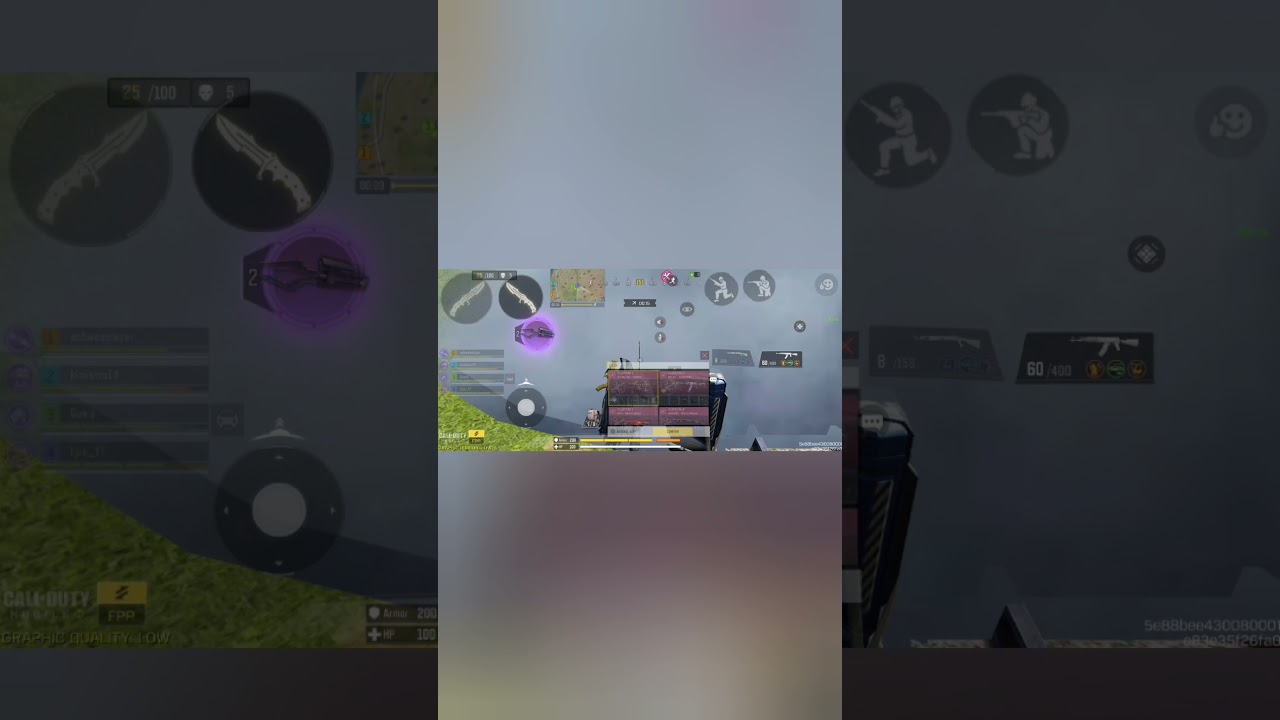 Glitch or Feature or optimization codm what is this