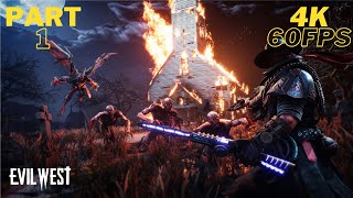 Part 1 EVIL WEST PS5 Walkthrough Gameplay- INTRO (FULL GAME)