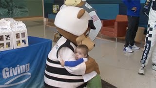 Kaulig Racing NASCAR drivers bring smiles to Akron Children's
