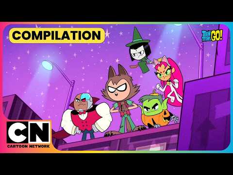 Summoning Ghosts This Halloween!👻🎃| Teen Titans Go👊| Halloween Party🥳🦇| @cnindia